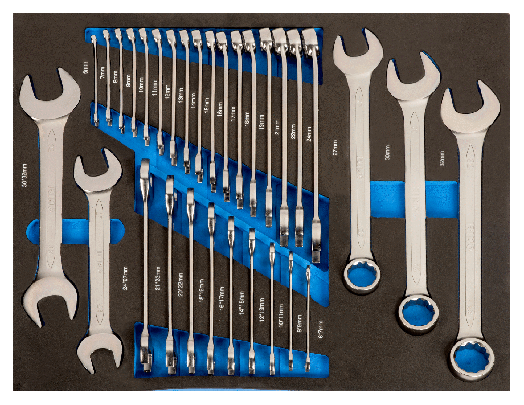 CARRO DE HERRAMIENTAS CON 7 CAJONES DE 26" CON 222 HERRAMIENTAS IRIMO BY SNAPON