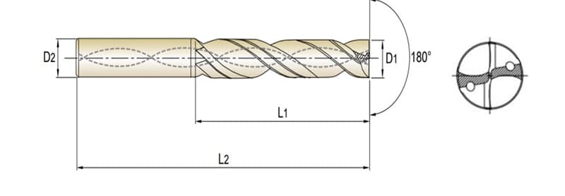 D/D FLAT BOTTOM 5D W_C SLT (TIALN) 3X6X28X66
