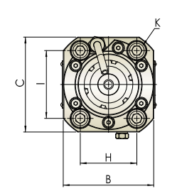 HERRAMIENTA VIVA AXIAL BMT55-ER25 P/NAKAMURA HOLDWELL