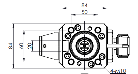 HERRAMIENTA VIVA RADIAL BMT55-ER25 P/NAKAMURA HOLDWELL (copia)