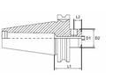 CAT40 ENDMILL HOLDER 3/8" x 1-3/8"