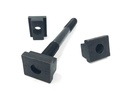 3900-0002 SUJETADOR KIT 58PC RANURA DE MESA DE 5/8"  1/2 ESPACIO 3/8"-16