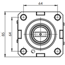 HERRAMIENTA VIVA AXIAL BMT55-DIN 1809-ER32HOLDWELL