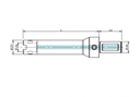 ADAPTADOR PARA BROCA 65-70MM, LARGO DE CUERPO 300MM, PALBIT