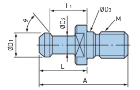 PYN50C5 TORNILLO RETENEDOR, ASME CV50 CON REFRIGERACIÓN BIG DAISHOWA