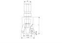 CORTADOR MODULAR 25MM, 4 CAVIDADES, 025R33590-04-05-M12030, PALBIT