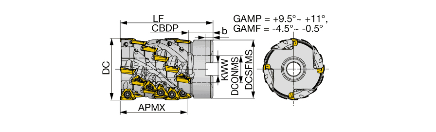 TLA10R200L213U0075A04  TUNGALOY