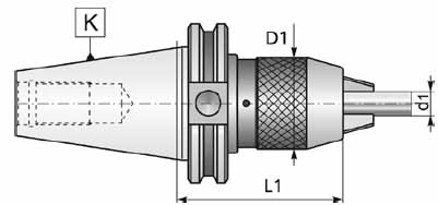 CONO CATV-40 BROQUERO, 1/8"-5/8" TOOLMEX