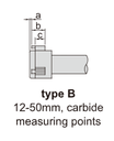 2124-30 PISTOL GRIP THREE POINTS BORE GAGE (WITH SETTING RING, ELECTRONIC INDICATORS OR DIAL INDICATORS ARE NOT INCLUDED) RANGE 25-30MM INSIZE