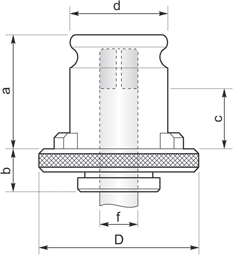 8-722-1111 - Quick Change Positive Drive Tap Adapter
