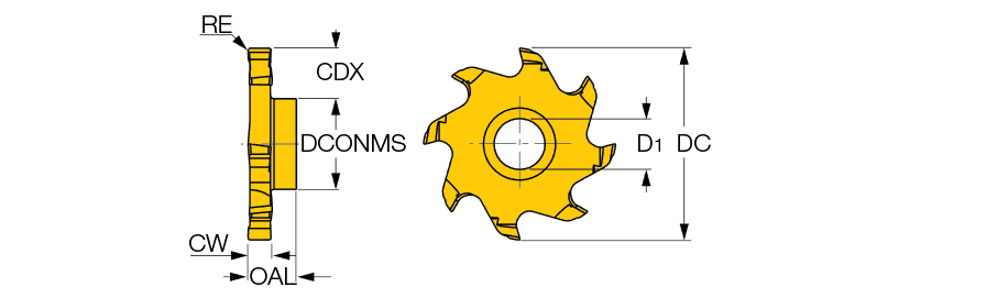 SD D40-6.0-R0.4SP17, ISCAR