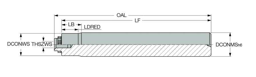 SD-S-A-L140-C20 SP17, ISCAR