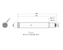 SD-S-A-L140-C20 SP17, ISCAR