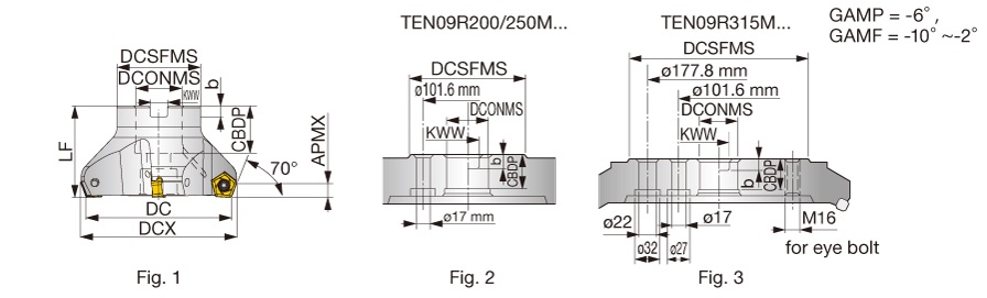 TEN09R300U0100A07  TUNGALOY