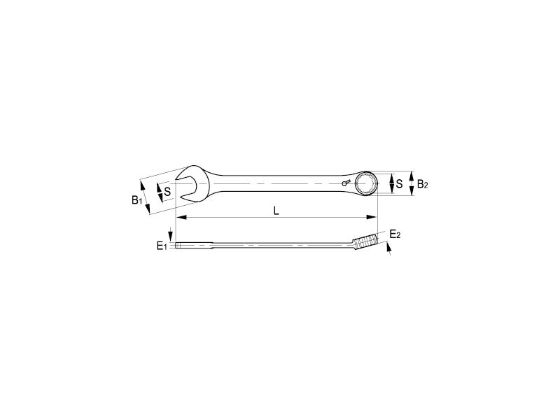 18-32-1 Llave combinada con Matraca fija 32 mm IRIMO una marca de  SNAP ON