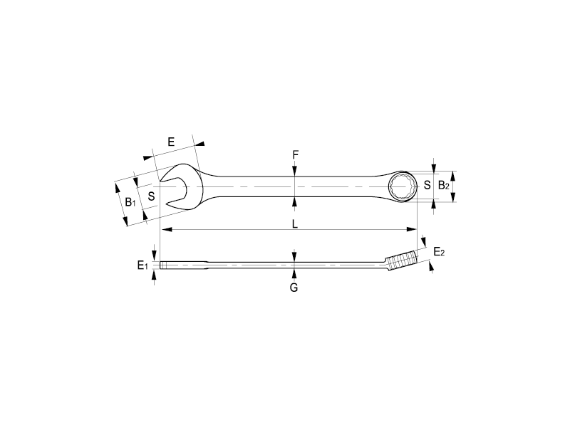25-26-1 Llave combinada 26mm IRIMO una marca de  SNAP ON