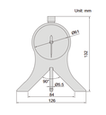 2849-90 LOCATOR RANGE 4X90° READING 1°  (CAT A) INSIZE
