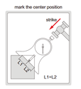 2849-90 LOCATOR RANGE 4X90° READING 1°  (CAT A) INSIZE