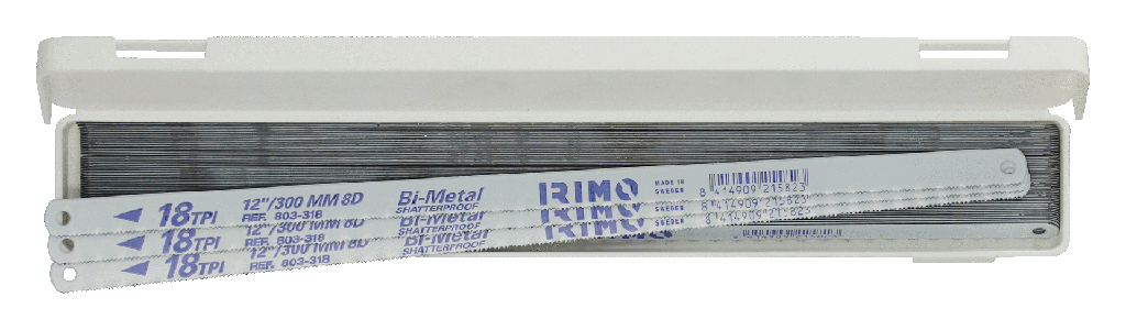 HOJA BIMETAL 18DPP (5 PZAS) IRIMO UNA MARCA DE SNAPON