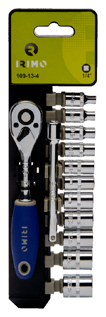 JUEGO DADOS 1/4'' 13 PIEZAS IRIMO UNA MARCA DE SNAPON