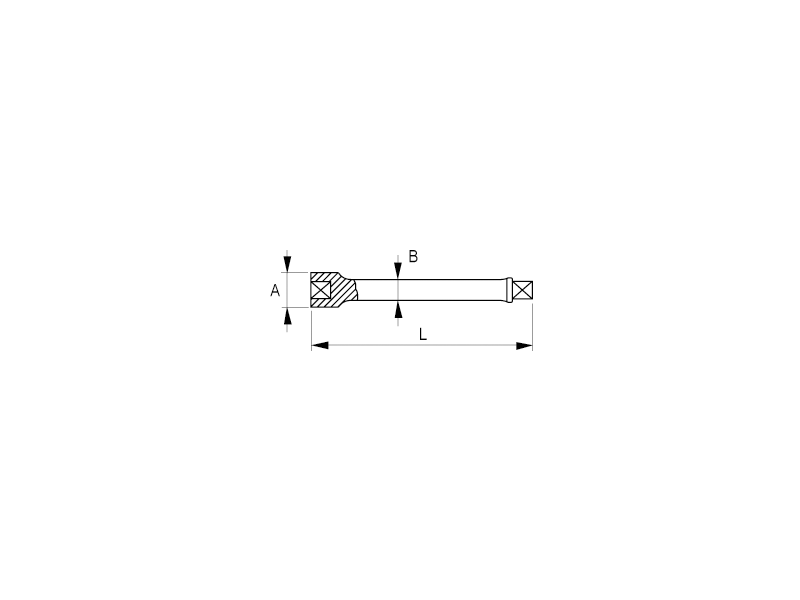 162-02-1 Alargardera de impacto 3/8", 150mm IRIMO una marca de  SNAP ON