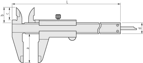530-115 CALIBRADOR VERNIER 0-300mm/0-12", 0,05mm, Métrico/Pulgadas MITUTOYO