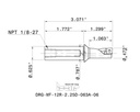 HOLDER DRG-MF-12R-2.25D-063A-06, ISCAR