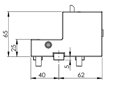 THL-DLN-C1-4520 BMT45-W20 Face and OD Tool Holder C1 HODWELL