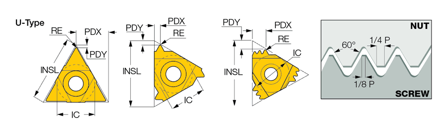 11IR 32 UN IC908 ISCAR