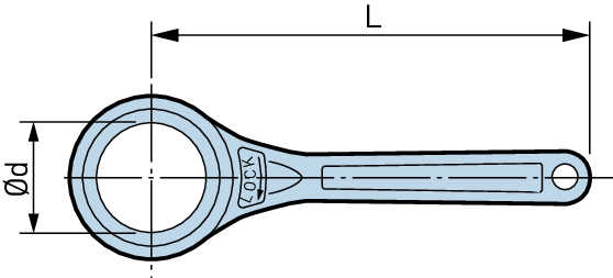 MGR30 MEGA Wrench 30mm BIG DAISHOWA
