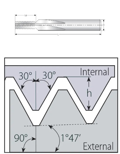 S1/2".470"-EI14NPT-TMVTS VARDEX by VARGUS