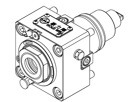 BMT45-1809-ER25 AXIAL DRIVEN TOOL HOLDER HOLDWELL