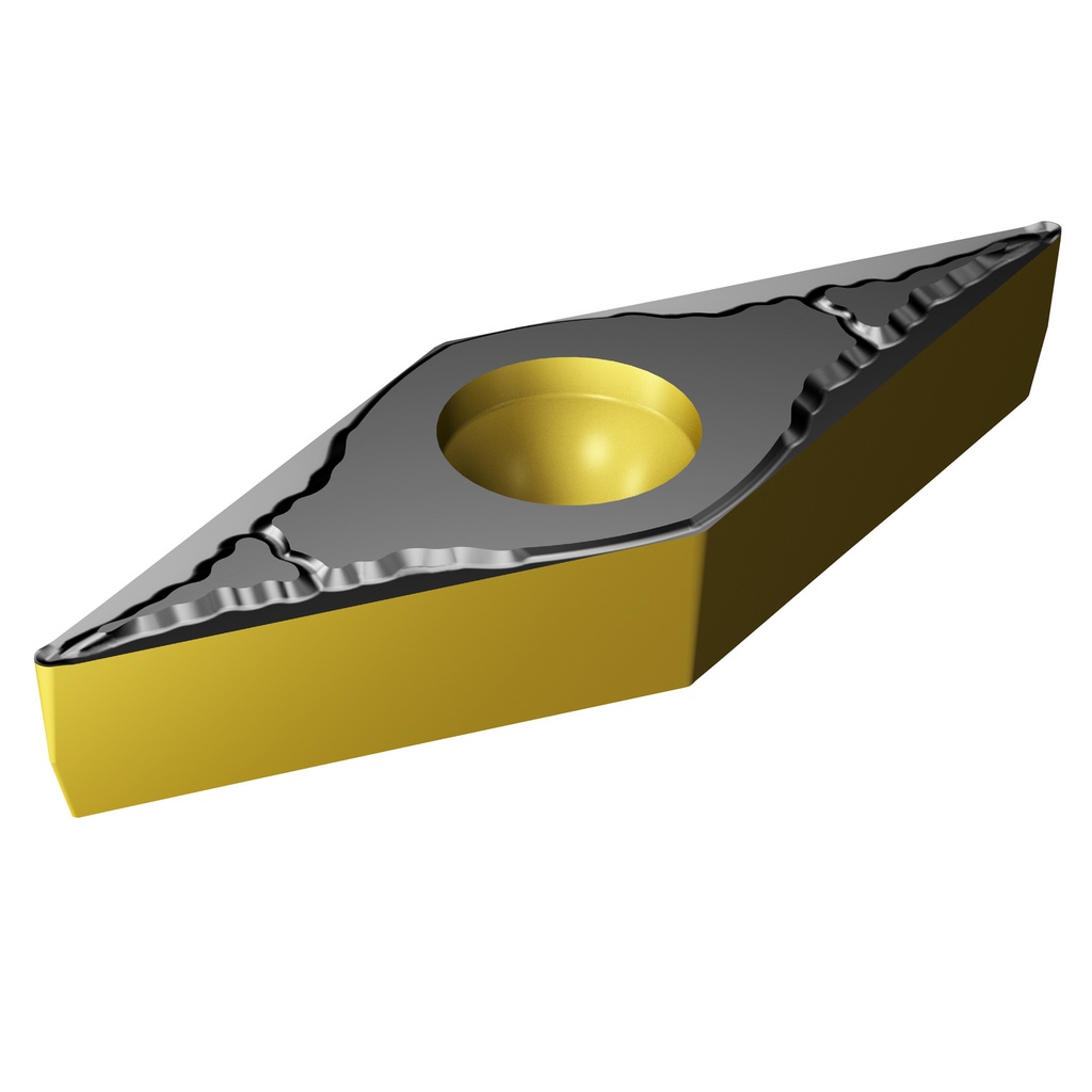VBMT 16 04 12-PM    4415, Plaquita CoroTurn® 107 para torneado, dir neut, COROMANT
