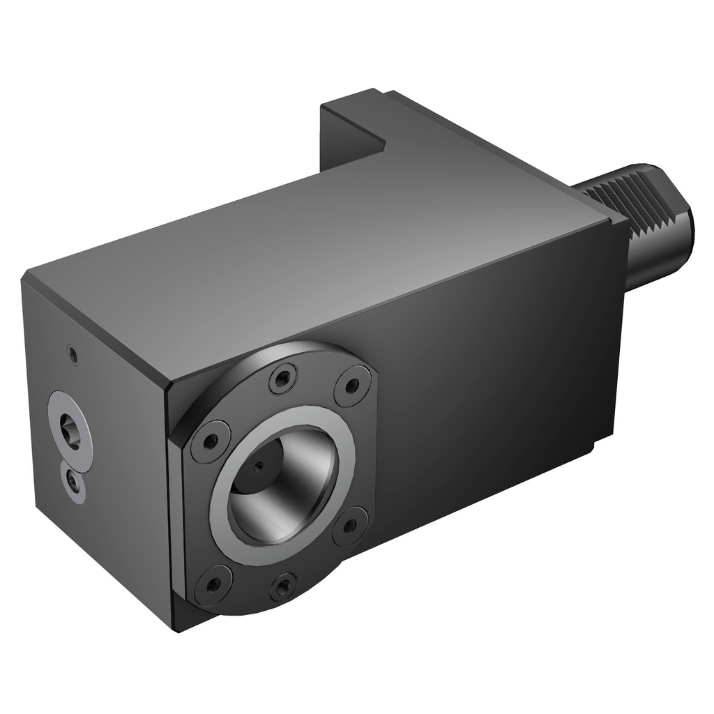 C5-TRI-MZ50V, Unidad de sujeción manual para máquinas Mazak, Mazak interfase de torreta sin accionamiento -tamaño MZ50V, dir. derecho, Coromant Capto (clampeo por segmento) -tamaño C5, COROMANT