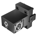 C3-TRI-NA55A, Unidad de sujeción manual para máquinas Nakamura Tome, Nakamura-Tome interfase de torreta sin accionamiento -tamaño NA55A, dir. derecho, Coromant Capto (clampeo por segmento) -tamaño C3, COROMANT