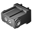 C4-TRI-NA55A-DT, Unidad de sujeción manual para máquinas Nakamura Tome, Nakamura-Tome interfase de torreta sin accionamiento -tamaño NA55A, dir. derecho, Coromant Capto (clampeo por segmento) -tamaño C4, COROMANT