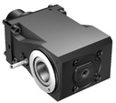 C6-DNI-MS75A-E-HS, Portaherramientas accionado para máquinas Mori Seiki, Mori Seiki interfase de torreta accionada -tamaño MS75A, dir. neutro, Coromant Capto (clampeo por segmento) -tamaño C6, COROMANT