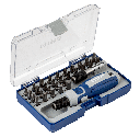 Juego de 32 puntas de 1/4" con destornillador portapuntas IRIMO by SNAPON
