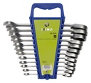 Juego de llaves combinadas con matraca y soporte, 12 piezas IRIMO una marca de SNAP ON