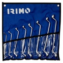 Juego de llaves de estrella acodadas de dos bocas en estuche, 6 × 7-20 × 22 (8 piezas) IRIMO una marca de SNAP ON