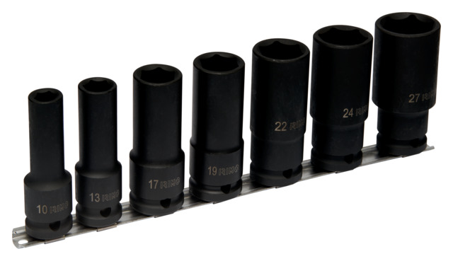 Juego de dados de impacto de serie larga de 1/2", 7 piezas IRIMO una marca de SNAP ON