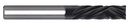 URT5P1AN0375 CFRP ROUTER COMPRESSION SIN ROMPE VIRUTAS  6 FLAUTAS CVD RECUBRIMIENTO DE DIAMANTED YG1
