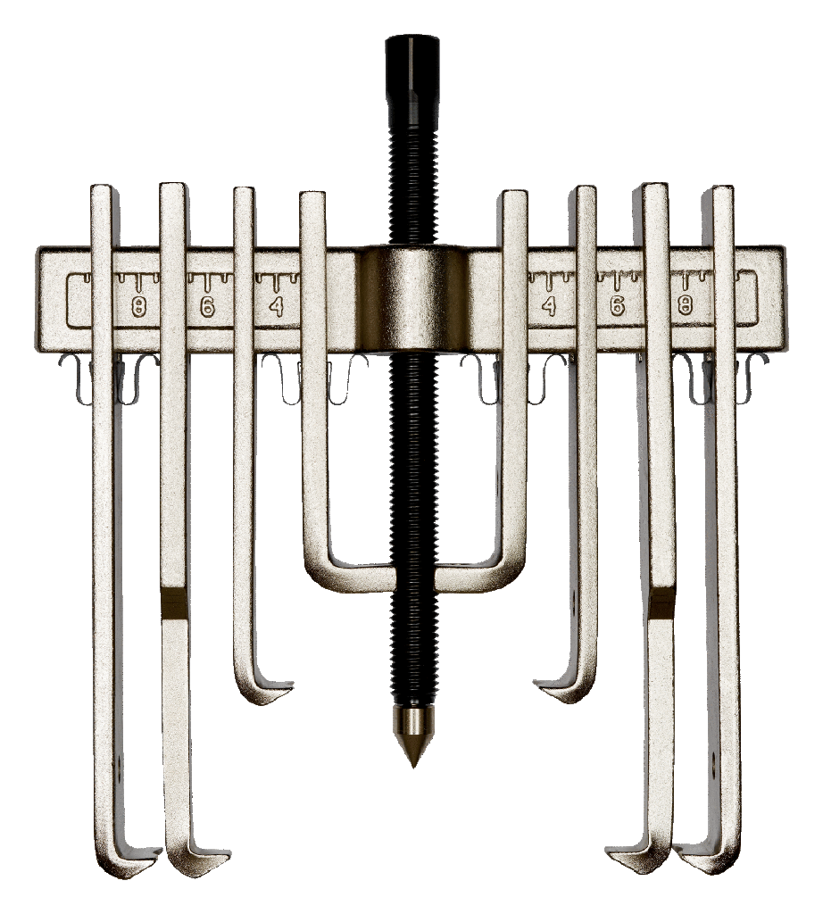 Extractor con varias Garras rango 75-250mm