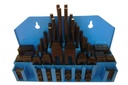 3900-0002 SUJETADOR KIT 58PC RANURA DE MESA DE 5/8"  1/2 ESPACIO 3/8"-16