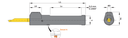 A06.0.750 T SIMTURN AX BARRA REDONDA D 0.75" PORTA INSERTO SIMTEK