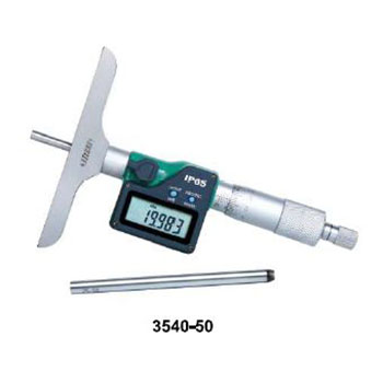 3540-25 DIGITAL DEPTH MICROMETER RANGE 0-25MM/0-1" READING 0.001MM/0.00005" INSIZE