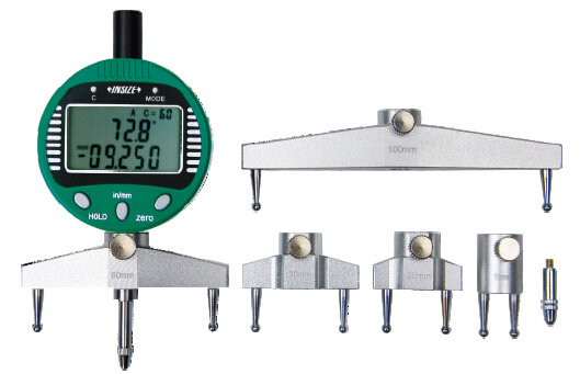 2183 DIGITAL RADIUS GAGE (LOW ACCURACY) RANGE R5-910MM/0.2-35.83" READING 0.01MM/0.001"  (CAT A) INSIZE