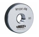 4129-10P FINE THREAD RING GAGE, 6G, GO, ISO 1502 RANGE M10X1 INSIZE