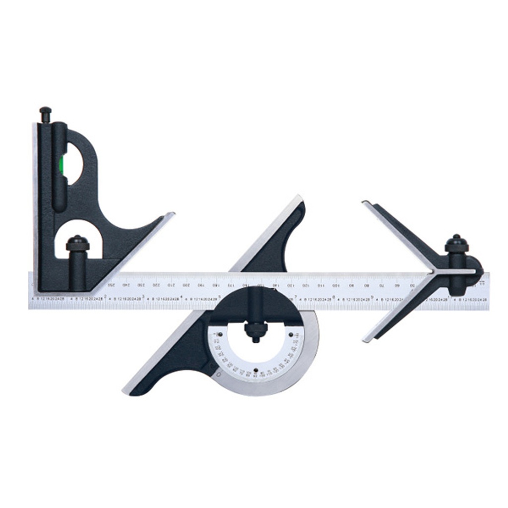 2274-4 COMBINATION SQUARE SET READING 0.5MM, 1/32" AND 1MM, 1/64" INSIZE