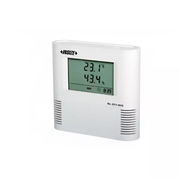 0311-3070 DATA LOGGER FOR TEMPERATURE AND HUMIDITY (BUILT-IN SENSOR) RANGE -30°С~70°С/-22°F~158°F READING 0.1°С/0.2°F  (CAT A) INSIZE
